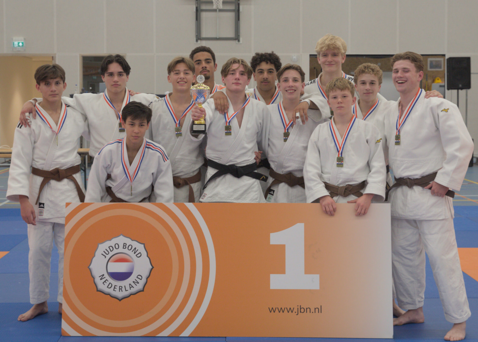 NK Teams Cadetten in Nijmegen, Nederland